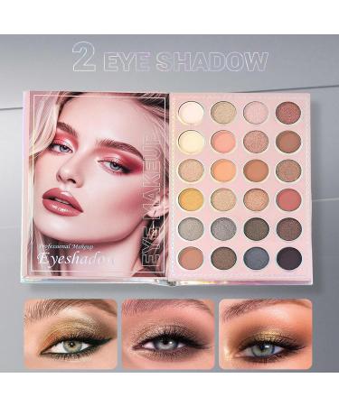 Palette de Maquillage Style Livre de Mode | Palette de Maquillage Visage | Highlighter longue tenue | Pour tudiants D butants Professionnels Artistes Mari es Amateurs de Beaut  - Buy Online on GoSupps.com