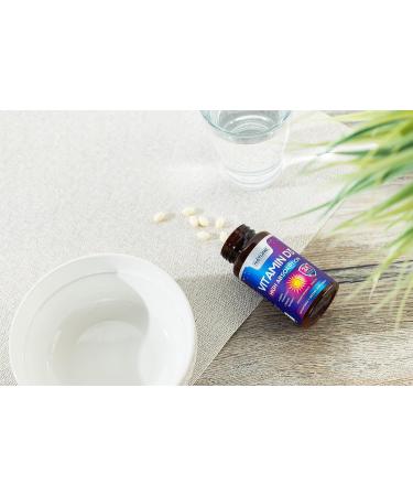 High Potency Vitamin D3 5000 IU - Bone, Teeth, Muscle & Immune Support - Non-GMO, Gluten-Free - 2 Month Supply - 60 Softgels - Buy Online on GoSupps.com