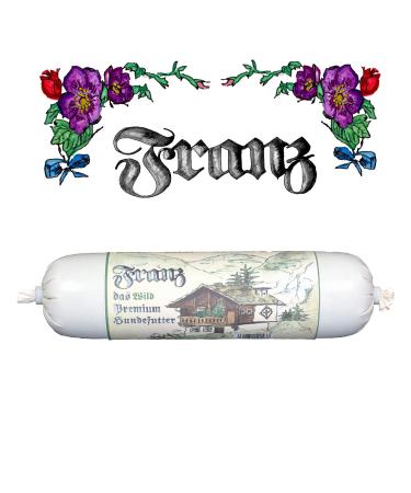 L&P Der Franz - Premium Dog Food - WILD PUR - Monoprotein - Grain Free - Wet Food BARF (20 x 400 g)