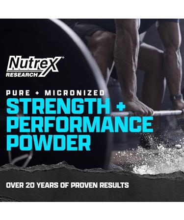 Nutrex Research Micronized Creatine Monohydrate Powder - 200 Servings (1KG) Pure Unflavored Creatine Monohydrate Supplement for Muscle Gain Strength and Performance 5G Per Serv (2.2lbs) 2.2 Pound (Pack of 1) - Buy Online on GoSupps.com