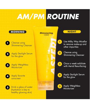 Alumni Skincare Shimmering Cream Cleanser | 4 oz Citrus Bomb Infusion | Vegan Vitamin C Cleanser for All Skin Types - Buy Online on GoSupps.com