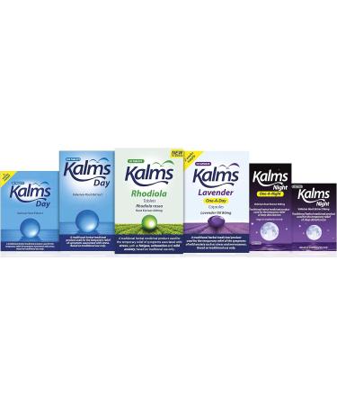 Kalms Night Tablets - Herbal Sleep Aid for Temporary Relief of Sleep Disturbances | 50 Tablets - Buy Online on GoSupps.com