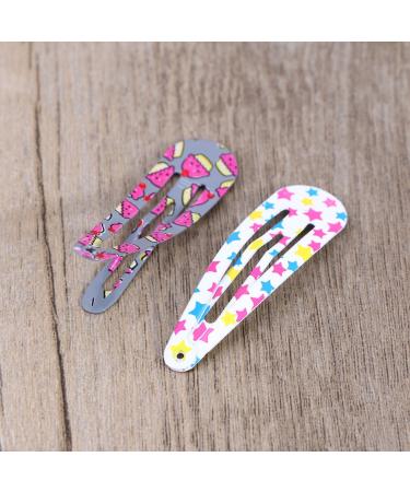 Frcolor 5PCS Snap Hair Clips - No Slip Metal Hair Clips for Girls | Durable & Stylish Accessories for All Hair Types - Buy Online on GoSupps.com