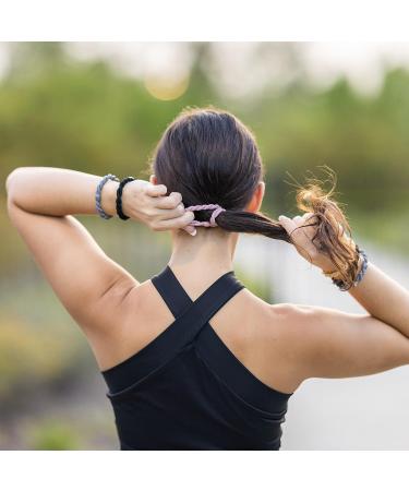 Tiger Rose Bracelet Hair Ties - Strong Elastic Hold | Soft Comfortable Feel | Fits All Hair Types - Stylish Wrist & Hair Accessory - Buy Online on GoSupps.com