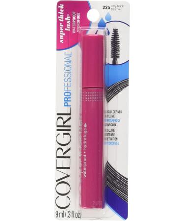 COVERGIRL Professional Super Thick Lash Waterproof Mascara, 225 Very Black - 0.3 oz - Buy Online on GoSupps.com