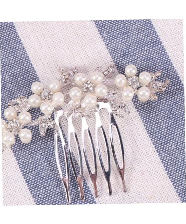 DOITOOL 1pc Hair Comb for Combs for Women Oil Dispenser for Hair Alloy Hair Comb Bridal Hair Accessories Bridal Headpiece Bridal Headdress Alloy Comb Wedding Bridesmaid Pearl - Buy Online on GoSupps.com