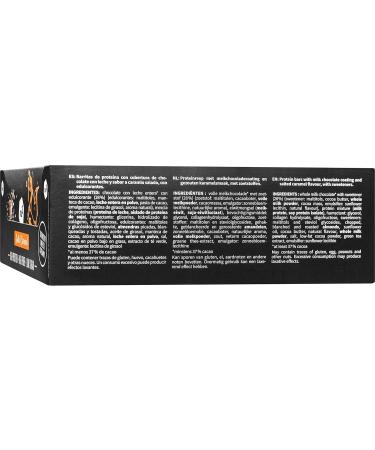  nu3 nu3 Fit Protein Bar Salted Caramel 12 x 55g - high in protein with 18.2g of protein per bar - no palm oil or aspartame - only 2.4g of sugar per bar - with milk protein - Buy Online on GoSupps.com