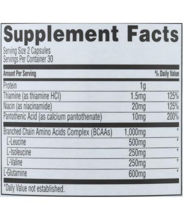 Whole Foods Market BCAA Complex 60 ct - High-Quality Amino Acids for Optimal Performance | Shop Internationally - Buy Online on GoSupps.com