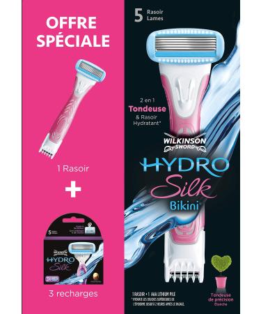 Wilkinson Hydro Silk Bikini Combopack Razor 4 pieces