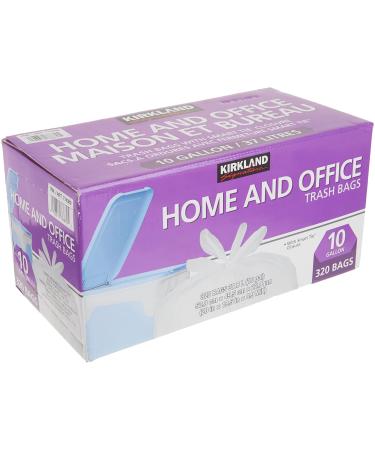 Kirkland Signature Kitchen Bags (Pack of 320 /20 X 19.5 ) 320 Count