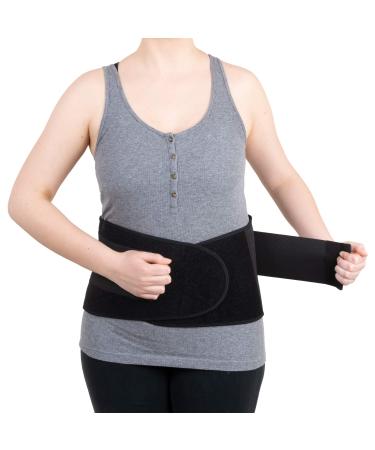 Roscoe Medical-BB9812 Back Brace Lumbar Support Belt - Lower Back Brace - Fits Waists 33-44 (Large) - Back Brace for Lower Back Pain - Promotes Correct Spine Alignment & Posture