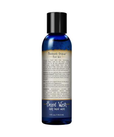 Natural Beard Wash for Men - Aloe & Lime 4 oz | Deep Clean Moisturize & Soften | Made in USA - Buy Online on GoSupps.com