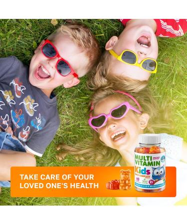 Dr. Moritz Kids Multivitamin & Vitamin D Gummies | For Kids & Adults - Buy Online on GoSupps.com