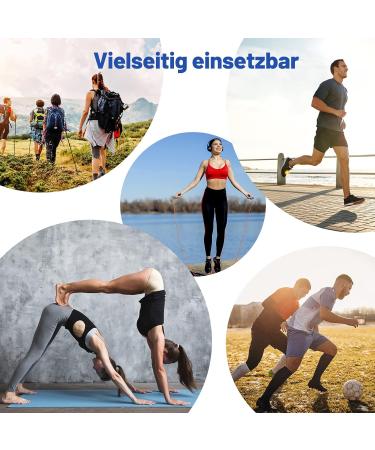 Milaiun XL Ankle Bandage | Velcro Foot Support for Sports & Arthritis | Unisex Blue - Pain Relief & Protection - Buy Online on GoSupps.com