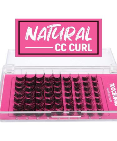 TOOCHUNAG 23A-Fluffy D Curl Eyelash Clusters 8-16mm - Natural DIY Individual Cluster Lashes - Light Russian Strip Lashes for a Flawless Look - Buy Online on GoSupps.com