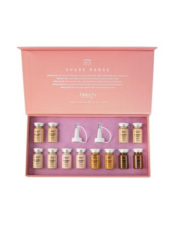 BR UN BB Glow Starter Kit - 12 Vials for Spa & School | Premium Skin Care Pigment for Derma Pen & Rollers | Fresh Look & Lasting Results - Buy Online on GoSupps.com