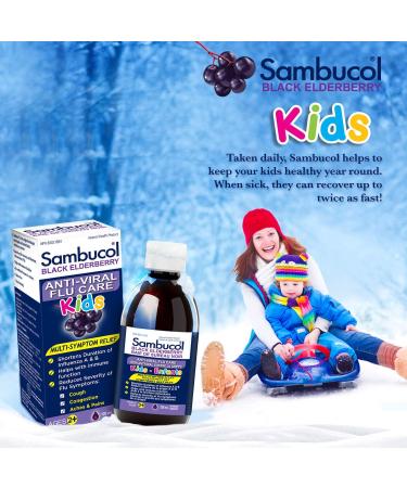 Sambucol Black Elderberry for Kids 120 Milliliter SUPPLEMENT - Buy Online on GoSupps.com