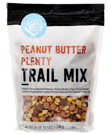 Amazon Brand - Happy Belly Peanut Butter Plenty Trail Mix, 44 Ounce