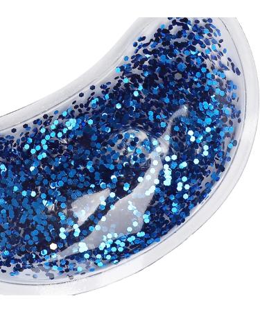 Buy Reusable Gel Eye Pack - Hot & Cold Eye Gel Pads for Dark Circles & Swelling - Perfect Gift for Girls (Blue) - Buy Online on GoSupps.com
