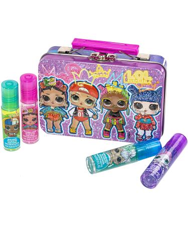 L.O.L Surprise! Plant-Based Glitter Roll-On Makeup Set for Kids | 4 Pack with Tin | Perfect for Parties & Sleepovers | Ages 5+ Multicolor - Buy Online on GoSupps.com