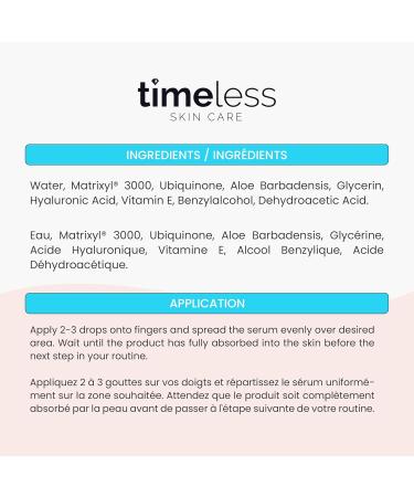 Timeless Coenzyme Q10 Serum Unisex 1 oz - Buy Online on GoSupps.com