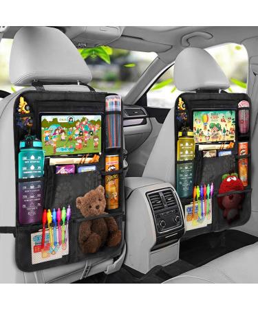 Diboniur Backrest Protection Car Organizer for Kids - 10 Pocket Car Seat Organizer for iPad Tablets (Under 10.5 inches) - Thick Version with Ample Storage Space - Buy Online on GoSupps.com