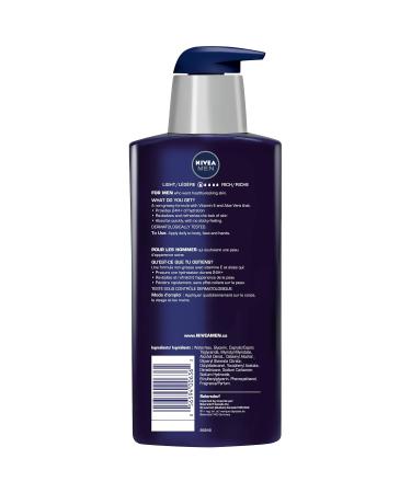 Revitalizing Body Lotion 625mL | NIVEA Moisturizer for All Skin Types | Face & Facial Cleansing Brush - Buy Online on GoSupps.com