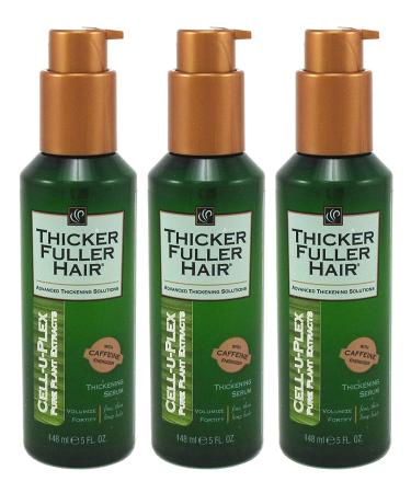 Thicker Fuller Hair Instantly Thick Serum 5oz - Cell-U-Plex (3 Pack) - Buy Online on GoSupps.com