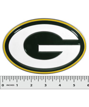 Green Bay Packers NFL Large Logo Hitch Cover - Durable & Stylish Trailer Accessory | Siskiyou Sports - Buy Online on GoSupps.com