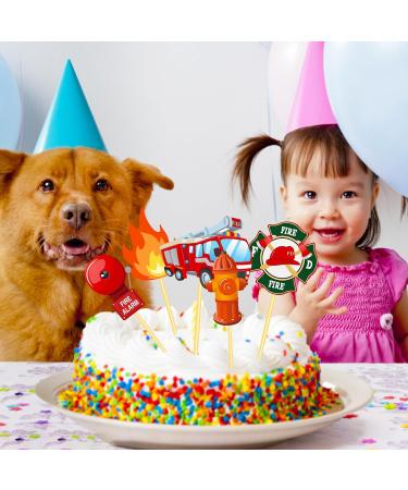 40Pcs Firefighters Cupcake Toppers and Firefighters Themed Cupcake Wrappers Party Supplies for Firefighters Themed Party Birthday Party Baby Shower 20Set Cupcake Decorations - Buy Online on GoSupps.com