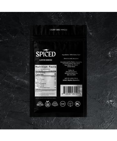 6 Oz. Bag of SPICED Whole Celery Seed - Perfect for Cooking, Seasoning, Brining, Pickling - Buy Online on GoSupps.com
