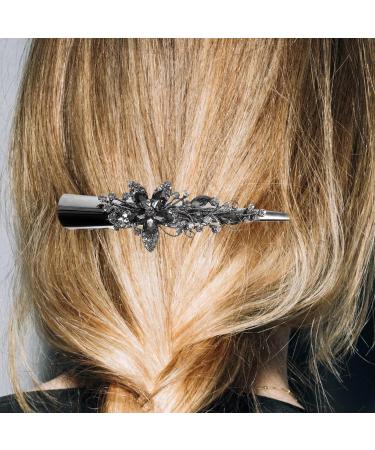 minkissy Hair Clips for Styling Billed Hair Clips Alligator Hair Clip Rhinestone Hair Barrette Hair Pin Fancy Barrettes for Women's Hair Miss Crocodile Skin Metal - Buy Online on GoSupps.com