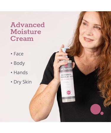 PH Factor 5.5 Clinical Retinol Moisture Cream for Face, Body & Hands - Anti Aging & Wrinkle Cream - 16 Fl Oz - Made in USA - Buy Online on GoSupps.com