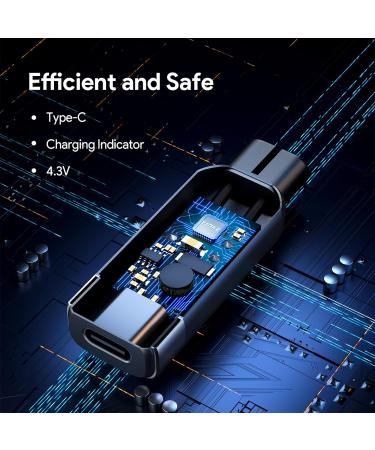 Yinke Type-C Shaver Adapter for Philips Norelco Oneblade - USB-C Electric Shaver Power Replacement Adapter - Buy Online on GoSupps.com