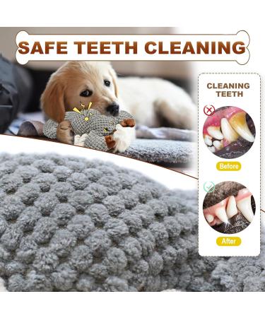 Rosaui Insmerting Plush Dog Toys | Durable Bite-Proof & Safe for Large Dogs - Teeth Cleaning & Anxiety Relief - Buy Online on GoSupps.com
