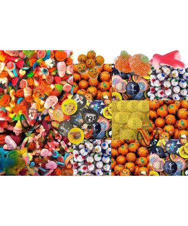 HAPPY HALLOWEEN | HORROR SCARY PICK N MIX Halloween Gummy Jelly Chocolate & Sweet Mix 01Kg GIFT BOX | Perfect for Halloween parties and trick or treat | VIMIX - Buy Online on GoSupps.com