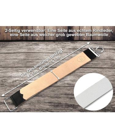 Premium Gift Shaving Set - Solingen Razor Leather Strop & Paste | International Shipping Available - Buy Online on GoSupps.com
