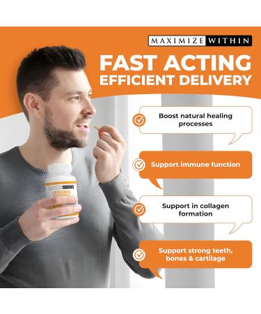 Maximize Within Liposomal Vitamin C Capsules - Enhanced Absorption 60 Count - Buy Online on GoSupps.com