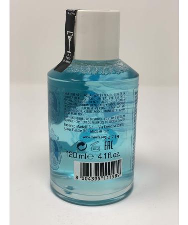 Buy MARVIS Anise Mint Mouthwash Concentrate 120ml - Refreshing Anise & Mint for Long-Lasting Freshness | International Shipping Available - Buy Online on GoSupps.com
