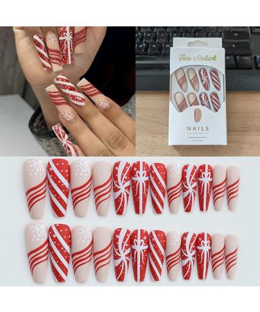 Long Press on Nails Halloween Press on Long Nails with Spider Pattern False Nails for Halloween Full Nails Fake Long Fingernails Various Sizes for Ball Wedding Home Christmas gift - Buy Online on GoSupps.com