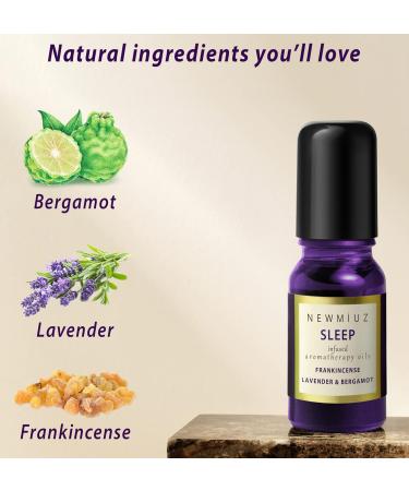 Sleep Well Essential Oil Roll-On | Anti-Stress Calming Aromatherapy Stick - Lavender Bergamot & Frankincense - Perfect Gift for Women | Destress & Relaxation | New Miuz USA - Buy Online on GoSupps.com