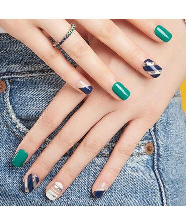 Sticky Tabs for Nails | 50 Sheets Nail Glue Stickers - Transparent Acrylic Jelly Double Sided Adhesive Tabs for Press on Nails Waterproof Hondony Small Size (White) - Buy Online on GoSupps.com