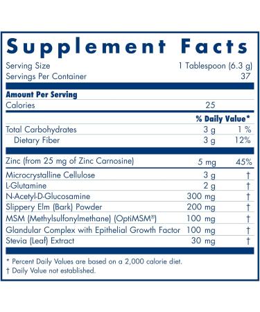 Allergy Research Group Perm A Vite Powder - Gut Health Support for Men & Women | L-Glutamine & Slippery Elm - 8.4 Oz | International Shipping Available - Buy Online on GoSupps.com