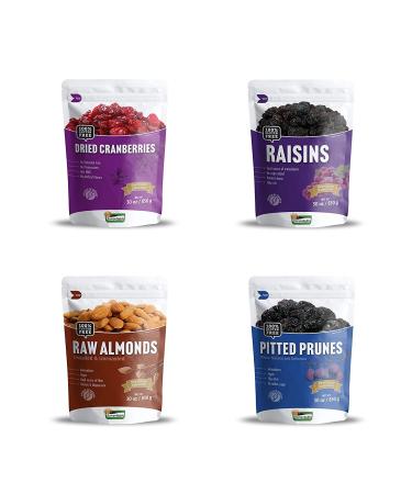 Pitted Prunes 30oz - Premium Selections Kamponoble - No Added Sugar, No Preservatives - Buy Online on GoSupps.com