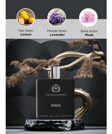 Premium Black EDT Perfume For Men - 100ml | Premium Long-Lasting Fragrance | Gift for Him - Buy Online on GoSupps.com