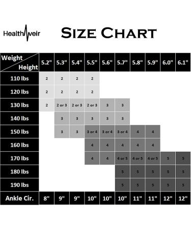 Healthweir Sheer Compression Knee High Stockings for Women - 15-20 mmHg (EU 18-22) - Comfortable & Stylish Support Socks - Buy Online on GoSupps.com