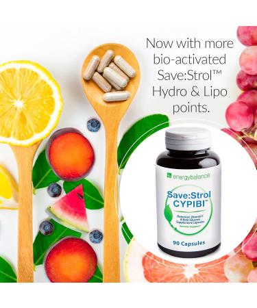 Energybalance Save: Strol Cypibi Dr. Jens Wurster - Swiss Polyphenol & Anthocyan Capsules - 90 Vegan Vegecaps with Blueberry Extract - Buy Online on GoSupps.com