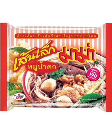MAMA - Instant Rice Noodles Moo Nam Tok - (1 X 55 GR) Instant Noodles Moo Nam Tok 55 g (1 pack)