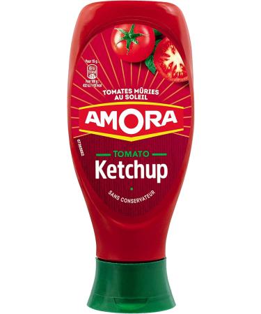 Amora Ketchup Nature preservative-free (Pack of 12x550g) - Buy Online on GoSupps.com