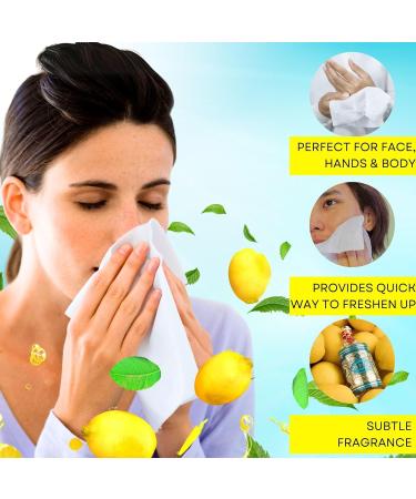 Muelhens 4711 Colognette Eau de Cologne Perfumed Tissue for Women and Men 10 Count - Buy Online on GoSupps.com